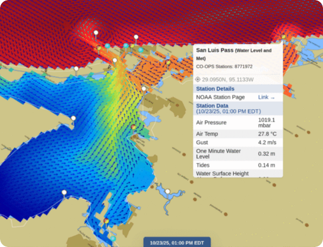 Galveston Bay Data Visualization